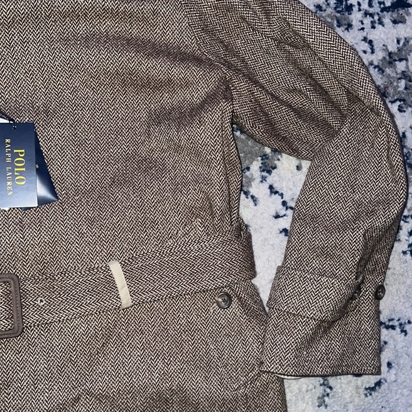 New Polo Ralph Lauren Reversible Belted Trench Coat - Picture 2 of 11